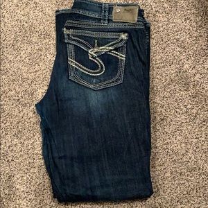 Silver jeans